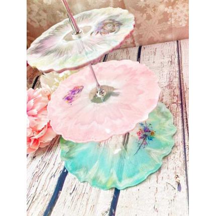 Présentoir a gâteaux motifs chevaux