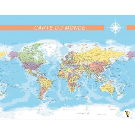 Carte du monde - Eléna