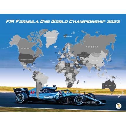 Carte du monde FIA 2022