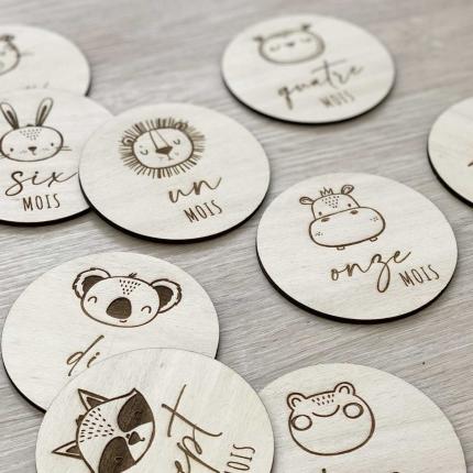 Cartes étapes animaux