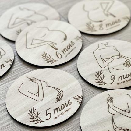 Cartes étapes grossesse