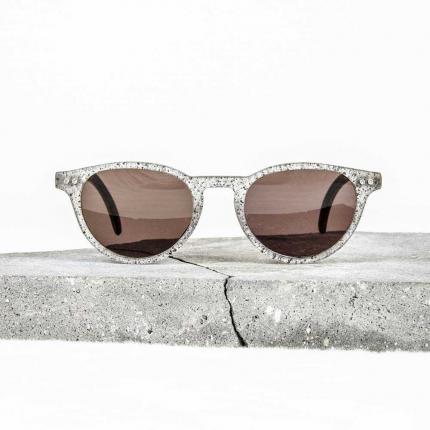 Lunettes de soleil en bois Made in France CDG Volcanic Serie 