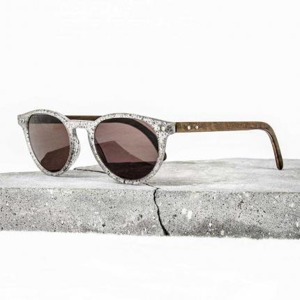 Lunettes de soleil en bois Made in France CDG Volcanic Serie 