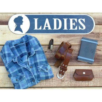 CEINTURE CUIR L'INDISPENSABLE 3CM MARRON