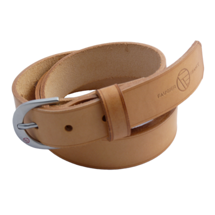 CEINTURE CUIR L'INDISPENSABLE 3CM NATURELLE