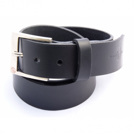 CEINTURON CUIR LEGEND 4CM NOIR