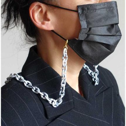 Chaîne de masque/lunettes Vanessa marbré