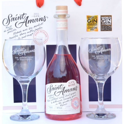Coffret Cadeau Saint Amans Gin Rosé