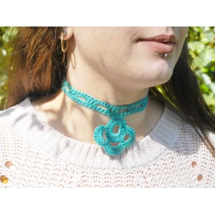 Collier Ras-de-Cou Janis Vert