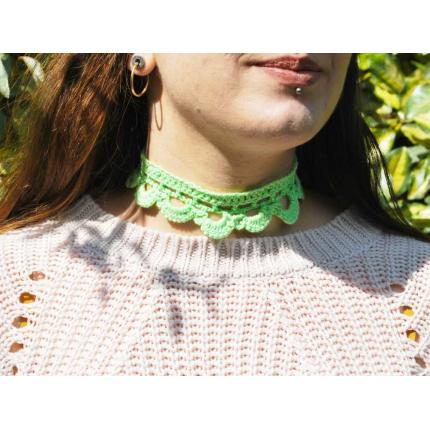 Collier Ras-de-Cou Morissette Vert
