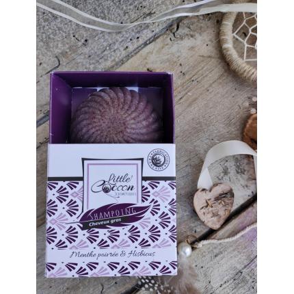 Shampoing solide antipelliculaire cheveux gras 