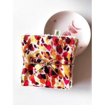 Cotons démaquillants aquarelles