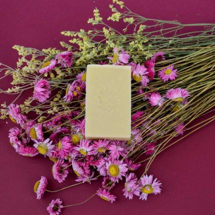 Savon solide Douceur d’Amande – Huile & Lait d’Amande Douce – Peau sensible