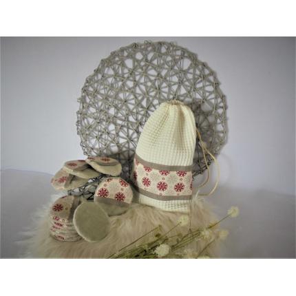 Coton démaquillant lavable