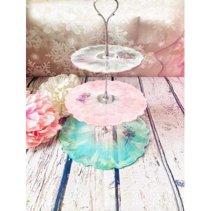 Présentoir a gâteaux motifs chevaux