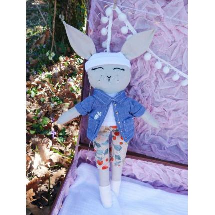 Poupée Lapin en tissus