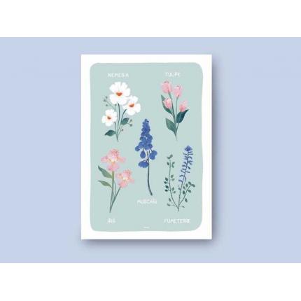 Affiche En fleurs 