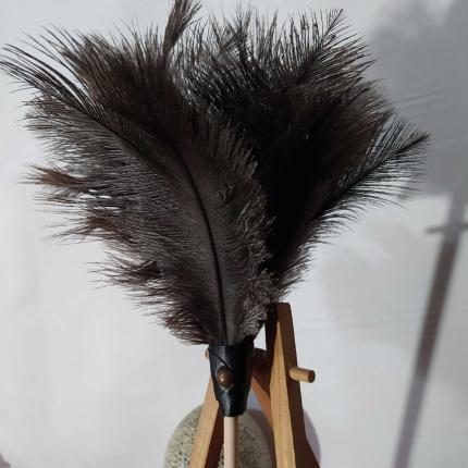 Plumeau en véritable plumes d'autruche collection Sultan