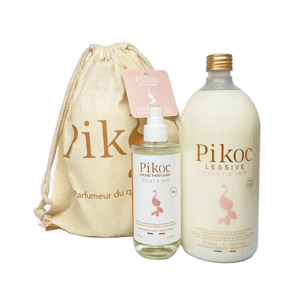 Pochette Duo Lessive + Brume: Éclat d'Iris