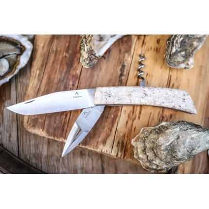 Couteau Solen "Multi-pièces" en Huîtres.