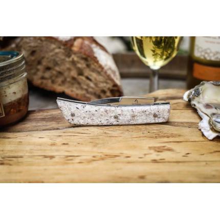 Couteau Solen "Ostréicole" en Huîtres.