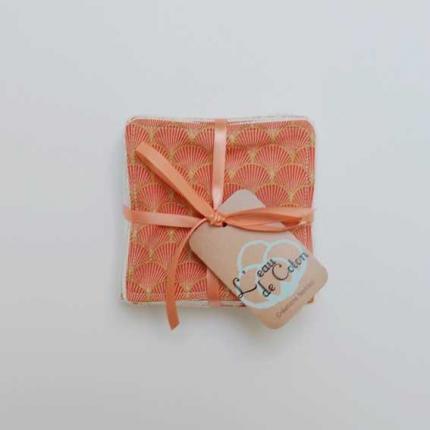 Carrés démaquillant lavables