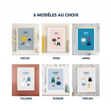 Affiche Petit Dressing (au choix)