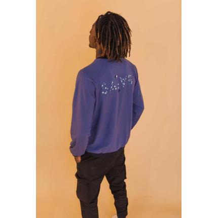 SweaTsaï Ouaga Indigo Dos