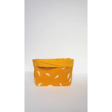 Panier Plumes blanches : à exposer sans modération.