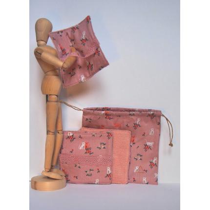 Lot 5 cotons lavables Muchu&Cookie, à adopter avec douceur.