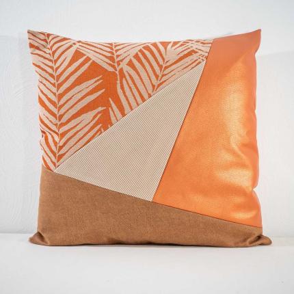  Coussin patch de matières