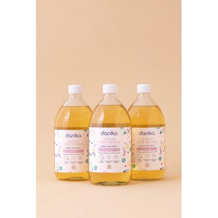 Pack 3 lessives (flacon verre)