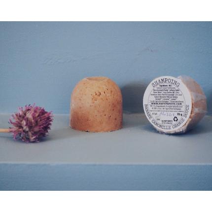 SHAMPOING SOLIDE - BANANE CAMOMILLE ORANGE DOUCE
