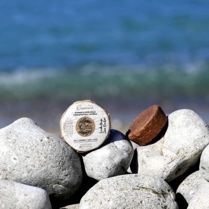 Shampoing solide Douceur – huile d’Amande & Argile Rose – cheveux normaux, brillance