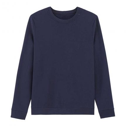 Sweat Coton Bio Mixte Marine - Ressource