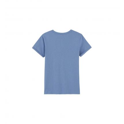 T Shirt Manches À Revers Coton Bio Océan - Ressource