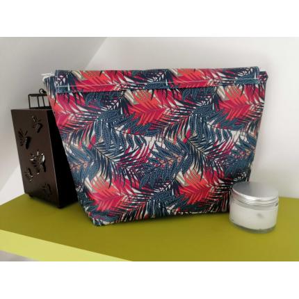 trousse de toilette tropicale
