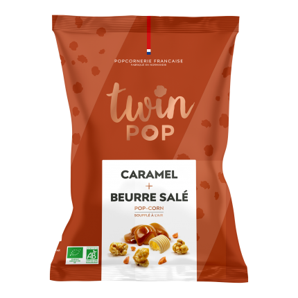 TWINPOP POPCORN CARAMEL + BEURRE SALÉ
