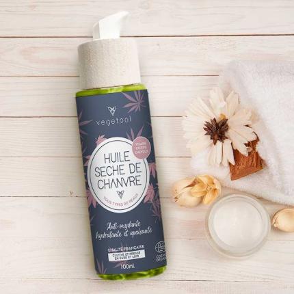 Huile sèche de Chanvre biologique - 100 mL