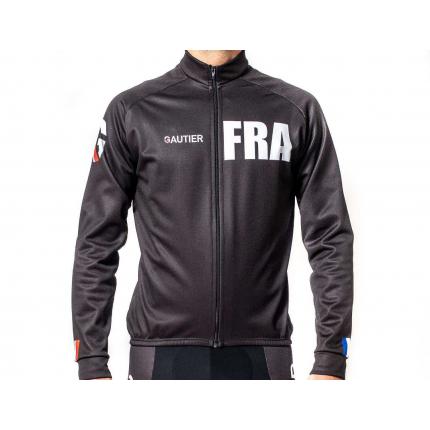 Veste Vélo Thermique WINDTEX™ Noir