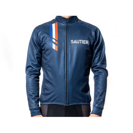 Veste Vélo Thermique WINDTEX™ Bleu