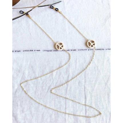 Chaîne de Lunettes - Peace x Love