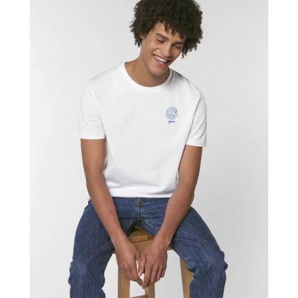 T-shirt blanc mixte - Brodé "Yepaa"