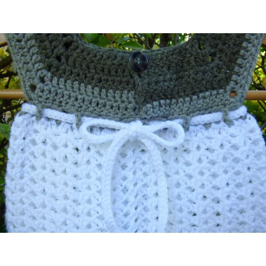 Robe Entre Gris Clair et Gris Foncé - Taille 2 ans