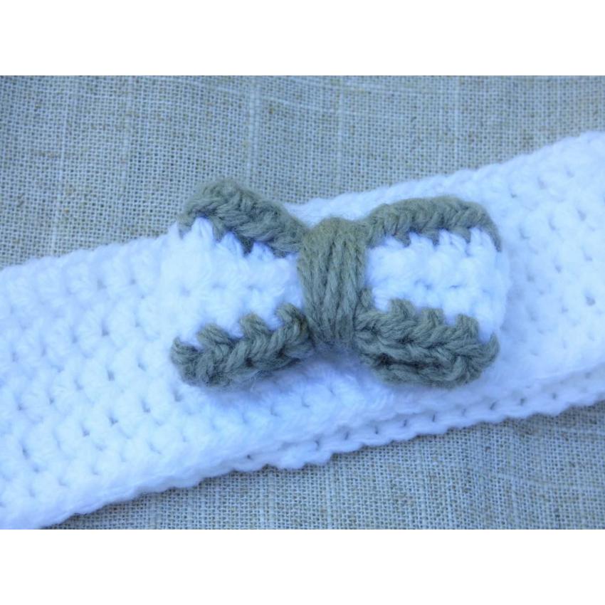 Bandeau Entre Gris Clair et Gris Foncé - Taille enfant