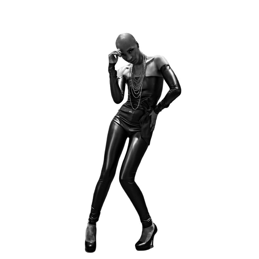 Combinaison-Leggings-Sarouel modulable noir - jersey viscose ou jersey enduit