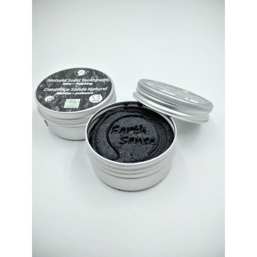 Earth Sense Organics - Dentifrice solide naturel - Polissant
