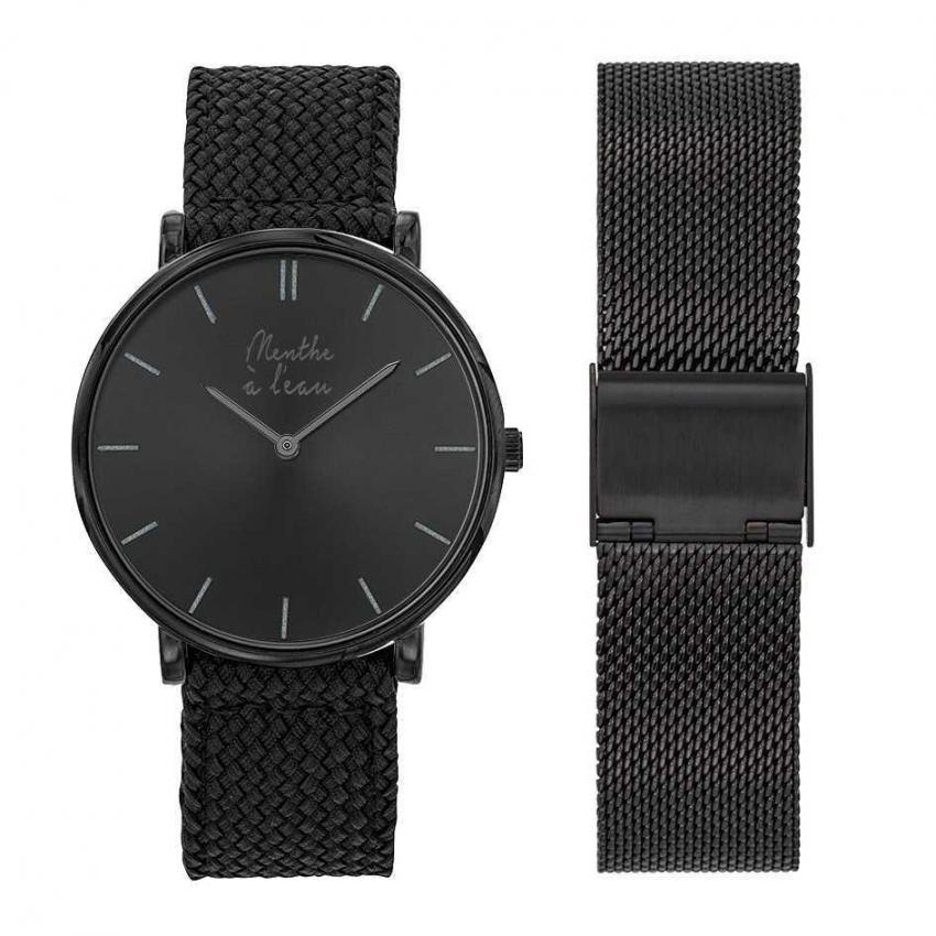 Coffret L'Indécise tressée noir