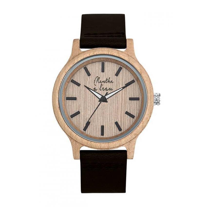 L'Erable et cuir noir