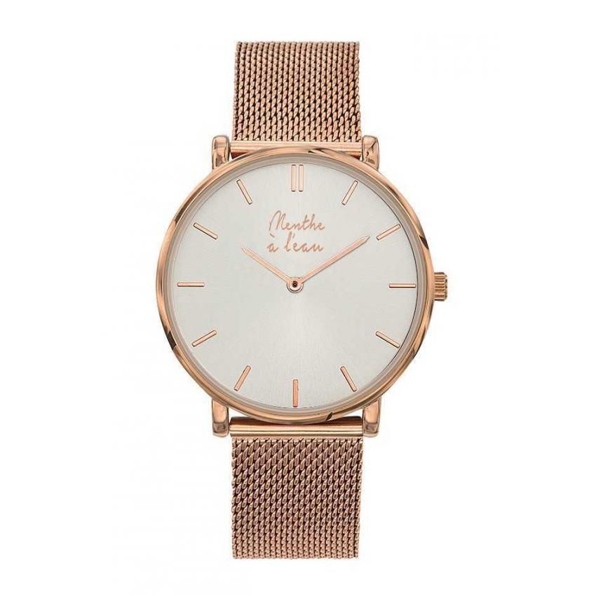 L'Indécise maille doré rose fond soleillé